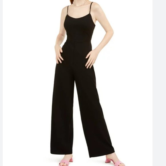 Socialite v-neck Jumpsuit - Picture 1 of 4